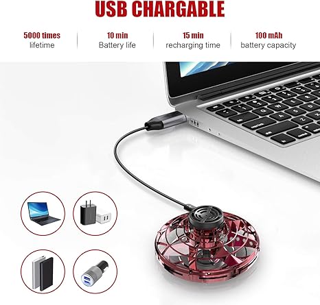 LED Hand Operated Mini Drones