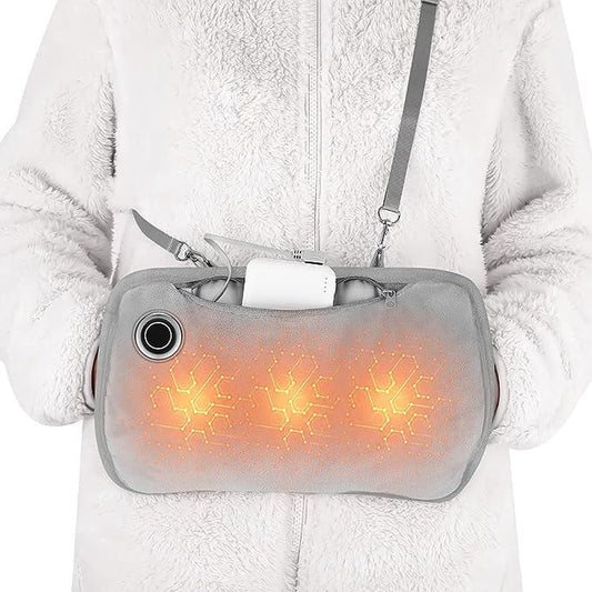 Rechargeable Graphene Heated Gloves & Hand Warmers - 10000mAh Portable Power Bank