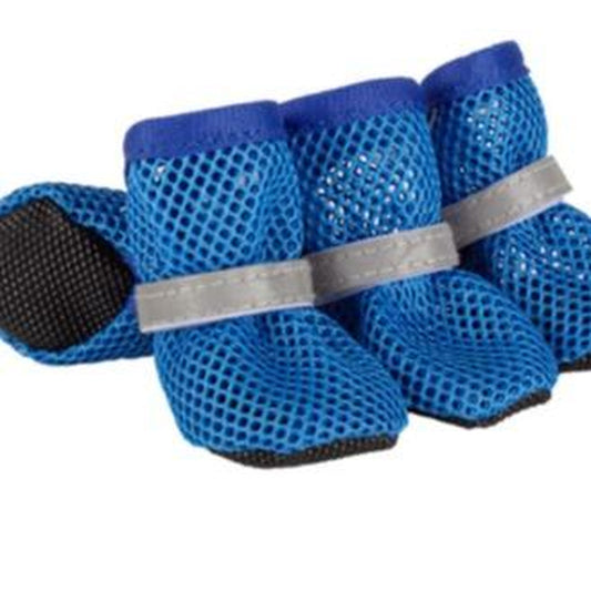 Summer Dog Shoes - Breathable, Anti-Slip, and Wear-Resistant Soft Sole Foot Protectors for Puppies