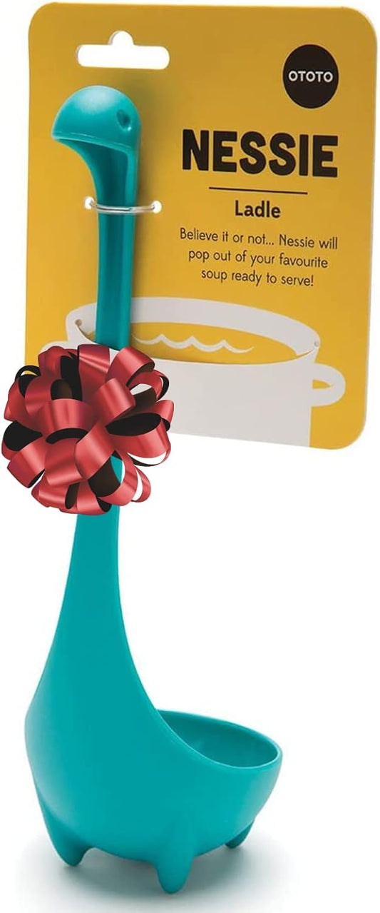 the Original Nessie Ladle - Soup Ladle, Cute Gifts, Funny Kitchen Gadgets, Loch Ness Design, Cooking Gifts for Mom - Cute and Practical Kitchen Utensils - Unique Gifts for Women