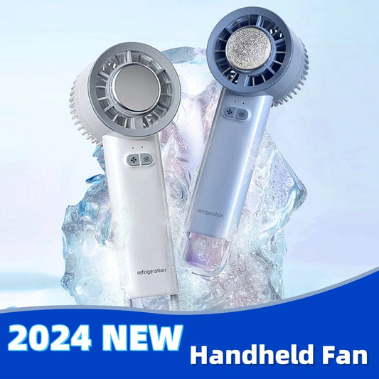 2024 Summer Portable Turbo Jet Fan with Brushless Motor - High-Speed Mini Duct Blower for Ice Cold Air