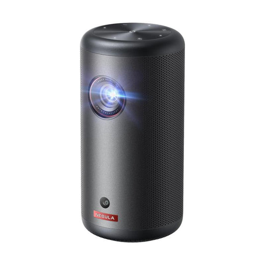 NEBULA Capsule 3 GTV Projector - Netflix Licensed, 1080P, Wi-Fi, 2.5 Hours Playtime, 120-Inch Ultra Portable Display