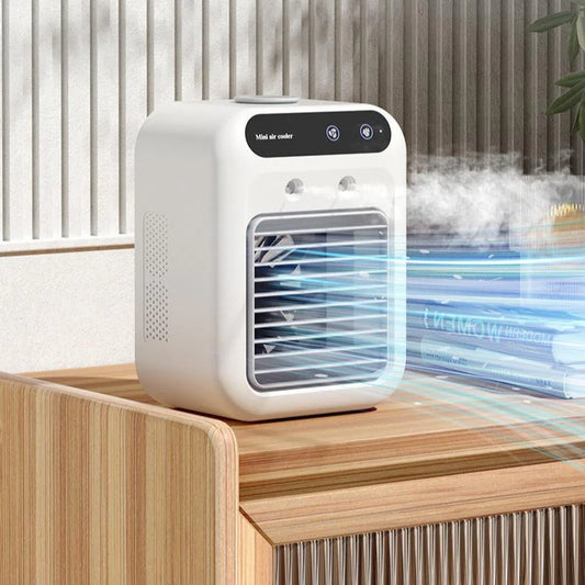 Portable Air Conditioner and Water Cooling Fan for Home, Office, and Vehicles