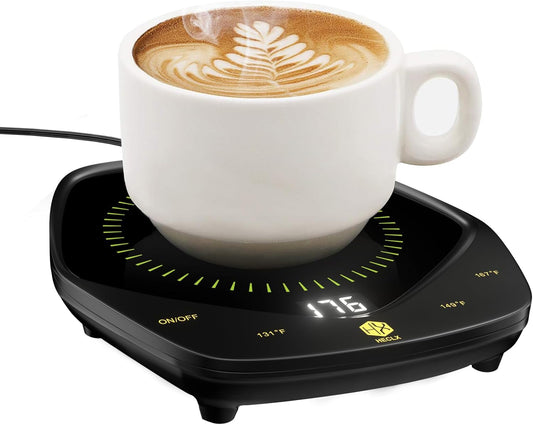 Ultimate Coffee Mug Warmer with Auto Shut Off - Keep Your Drinks Perfectly Heated Anytime!