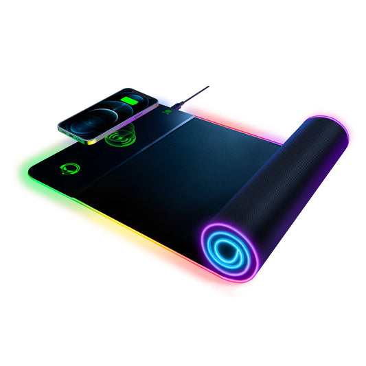 Hypergear Battle Charge Wireless Gaming Mouse Pad with Integrated Wireless Charging Technology